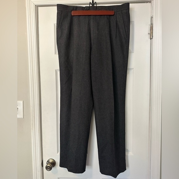 BURBERRY London Mens Wool Trousers - Picture 1 of 8